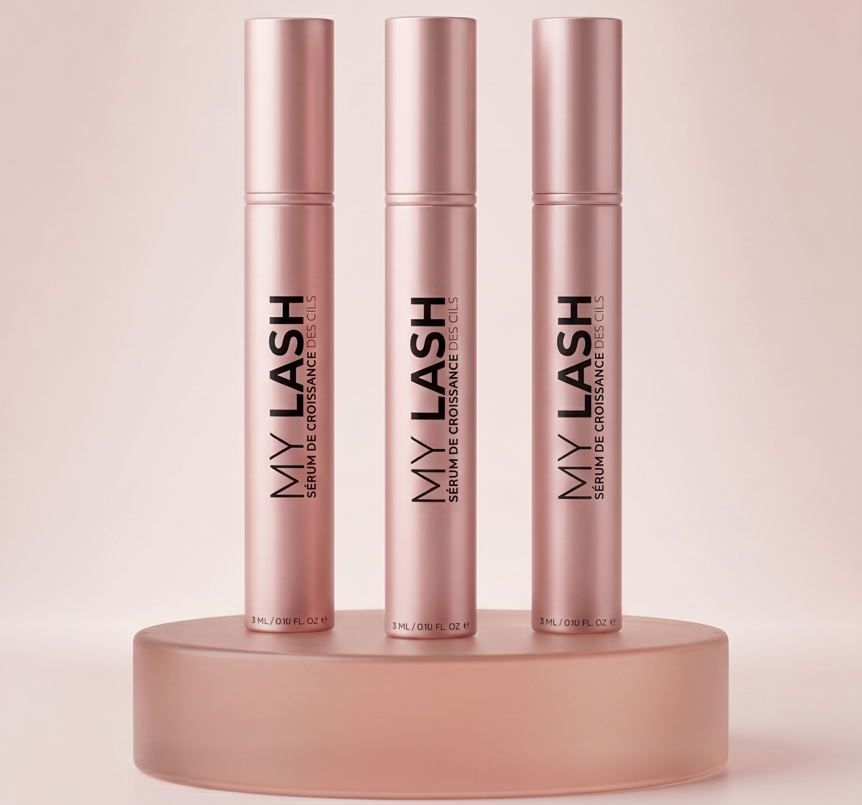 MY LASH - Cure 3 Mois | 3 Sérums de Croissance pour Cils